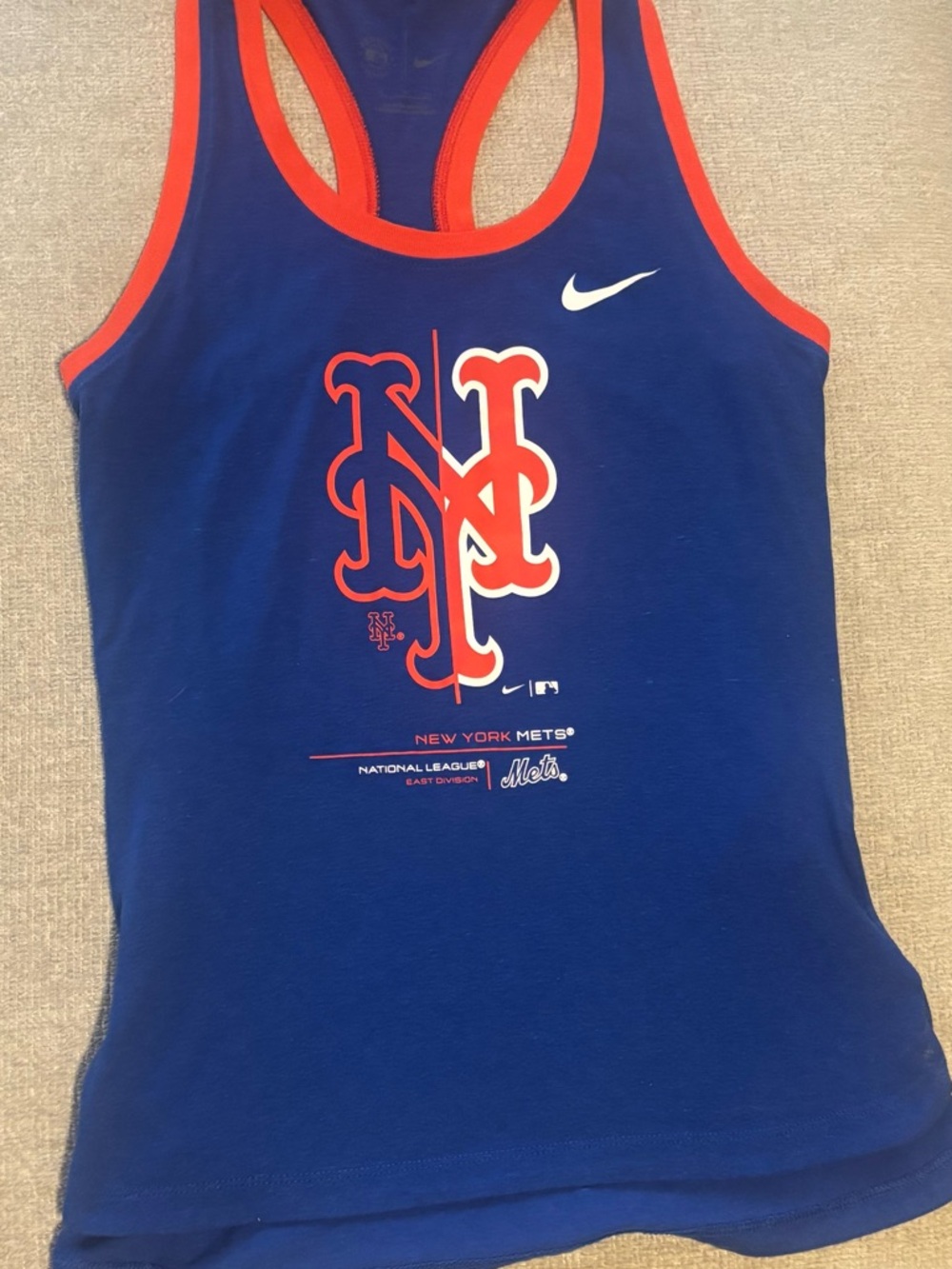 Nike New York Mets Racerback Tank Top
